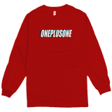 RED GLITCH TEE LONGSLEEVE