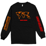 GLOBAL LONGSLEEVE TEE - RED