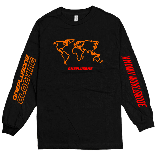 GLOBAL LONGSLEEVE TEE - RED