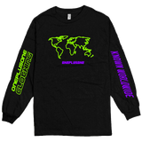 GLOBAL LONGSLEEVE TEE - NEON